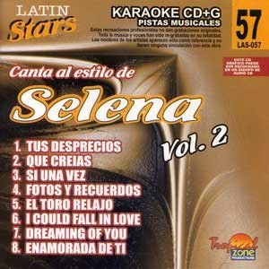 Selena "Grandes Exitos Vol.2" - Karaoke CD + G