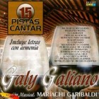 Galy Galiano "15 Pistas Para Cantar" - CD