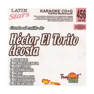 Hector Acosta El Torito "Canta Al Estilo" - Karaoke CD + G